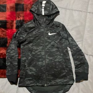 Nike elite youth zip hoodie small